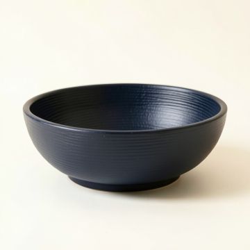 Aspen Canyon Dining Bowl - Navy (synthetic illustration; no displayed measurements)