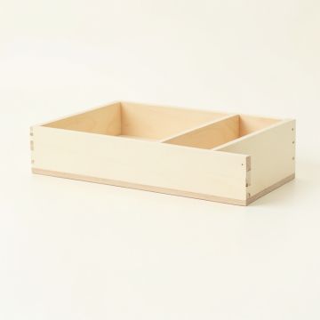 Shore Bend Empty Pantry Drawer Organizer Insert - Cream (synthetic illustration; no displayed measurements)