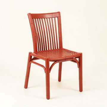 Maple Field Dining Chair - Terracotta (synthetic illustration; no displayed measurements)