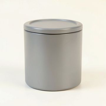 Rowan Bluff Storage Canister With Lid - Gray (synthetic illustration; no displayed measurements)