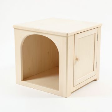 Fern Brook Empty Furniture-Style Litter Enclosure - Ivory (synthetic illustration; no displayed measurements)