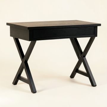 Vale Brook Writing Desk - Black (synthetic illustration; no displayed measurements)