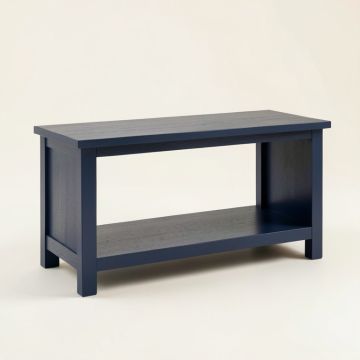 Elm Dale Indoor Bench - Navy (synthetic illustration; no displayed measurements)