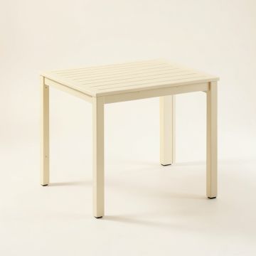 Fern Bend Patio Table - Ivory (synthetic illustration; no displayed measurements)