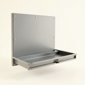 Glen Bend Empty Wall-Mounted Tool Organizer Panel - Gray (synthetic illustration; no displayed measurements)