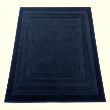 Dawn Canyon Rectangular Outdoor Rug - Navy (synthetic illustration; no displayed measurements)