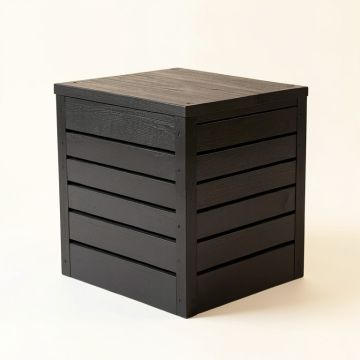 Clay Branch Closed Garden Compost Bin - Black (synthetic illustration; no displayed measurements)