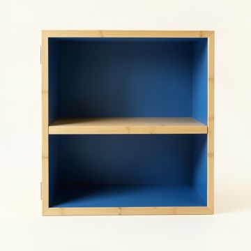 Glen Bluff Empty Mug-Storage Cabinet Insert - Blue (synthetic illustration; no displayed measurements)