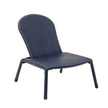 Cliff Branch Outdoor Lounge Chair - Navy