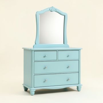 Markovich 5 Drawer Combo Dresser With Mirror (synthetic illustration; no displayed measurements)