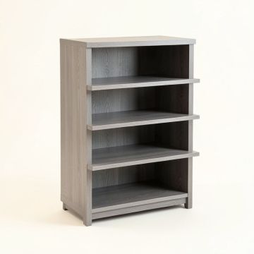 Summit Brook Empty Seed-Starting Shelving Unit Without Lights - Gray (synthetic illustration; no displayed measurements)