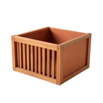 Cliff Crest Empty Furniture-Style Litter Enclosure - Terracotta