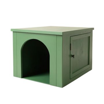 Hill Dale Empty Furniture-Style Litter Enclosure - Green