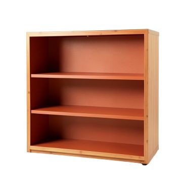 Cedar Bend Freestanding Bookcase - Terracotta