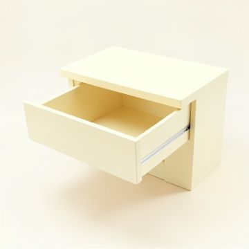 Dune Bluff Under-Desk Drawer Unit - Ivory (synthetic illustration; no displayed measurements)