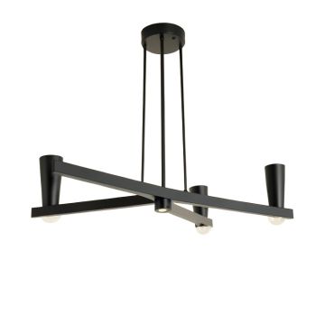 Castlebourne Sputnik Modern Linear Chandelier (synthetic illustration; no displayed measurements)