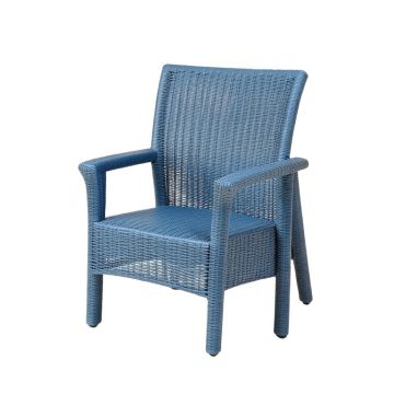 Summit Bluff Outdoor Lounge Chair - Blue