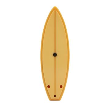 Surfboard Clock With Thermometer