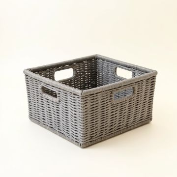 Glen Crossing Empty Storage Basket - Gray (synthetic illustration; no displayed measurements)