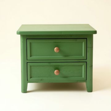 Dawn Dale Nightstand - Green (synthetic illustration; no displayed measurements)