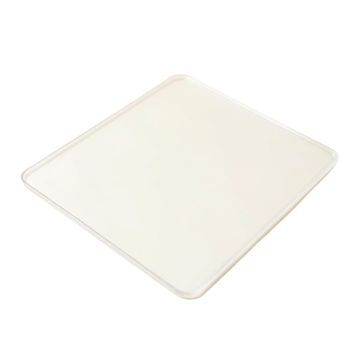 Medium Pile Carpet Beveled Rectangular Edge Chair Mat