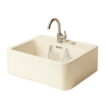 Desalvo 30 '' L X 20 '' W Farmhouse Kitchen Sink With Basket Strainer