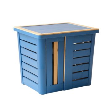 Birch Bluff Laundry Hamper - Blue (synthetic illustration; no displayed measurements)