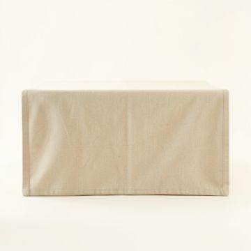 Summit Bend Flat Bed Sheet - Beige (synthetic illustration; no displayed measurements)