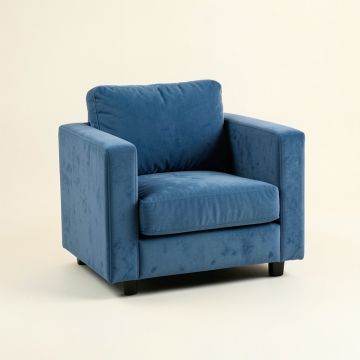 Spruce Falls Upholstered Armchair - Blue (synthetic illustration; no displayed measurements)
