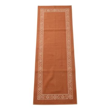 Laurel Bend Narrow Runner Rug - Terracotta