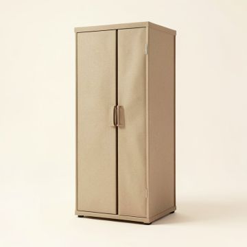 Scalf Double D Zipper 60 '' W Wardrobe (synthetic illustration; no displayed measurements)