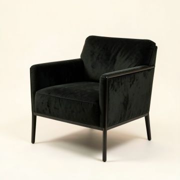 Saba 30 '' Wide Velvet Side Chair (synthetic illustration; no displayed measurements)