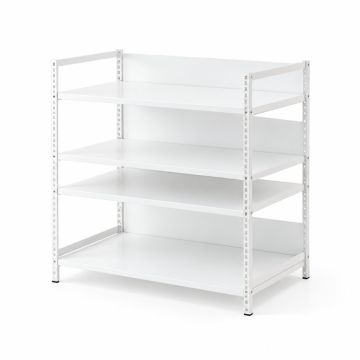 Cedar Bend Desktop Shelving Unit - White