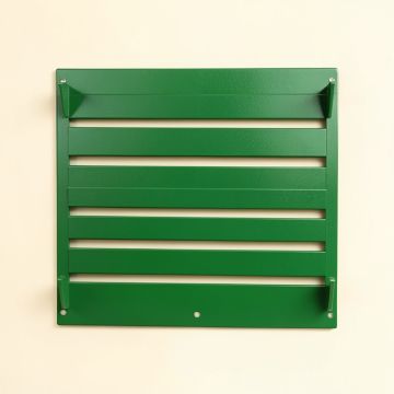 Elm Bluff Empty Wall-Mounted Tool Organizer Panel - Green (synthetic illustration; no displayed measurements)