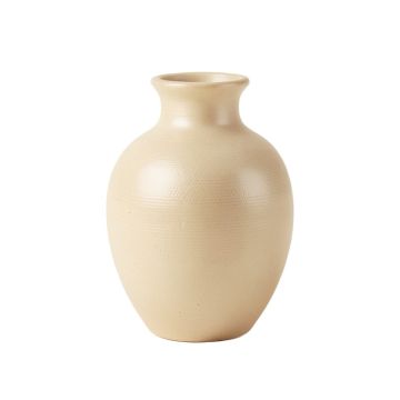 Birch Crossing Empty Decorative Vase - Beige
