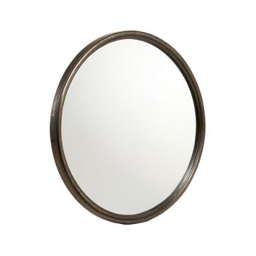 Large Round Farmhouse Wall Circular Mirror