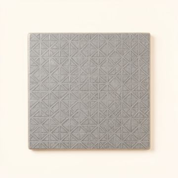 Summit Canyon Uninstalled Square Decorative Tile - Gray (synthetic illustration; no displayed measurements)