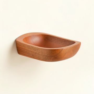 Hazel Crest Wall-Mounted Cat Perch - Terracotta (synthetic illustration; no displayed measurements)