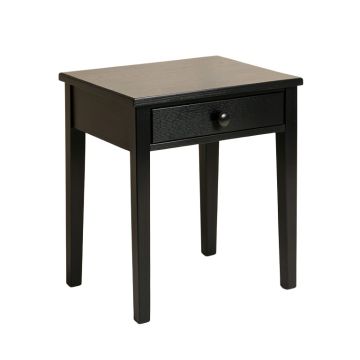 Spruce Canyon Side Table - Black
