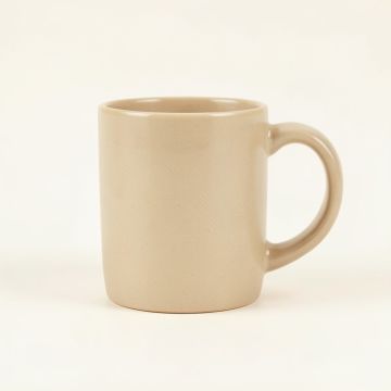 Elm Brook Ceramic Mug - Beige (synthetic illustration; no displayed measurements)