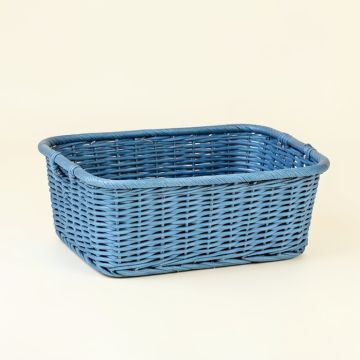 Spruce Branch Empty Storage Basket - Blue (synthetic illustration; no displayed measurements)
