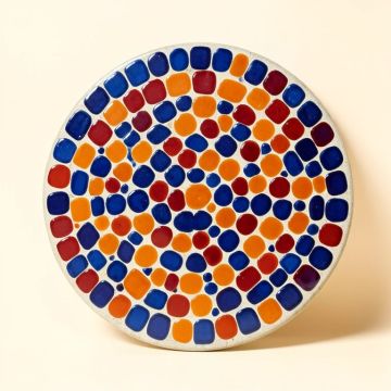 Penny 0.8 '' X 0.8 '' Porcelain Penny Round Mosaic Wall And Floor Tile (synthetic illustration; no displayed measurements)