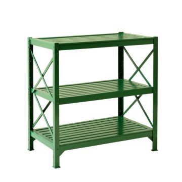 Reed Canyon Empty Seed-Starting Shelving Unit Without Lights - Green