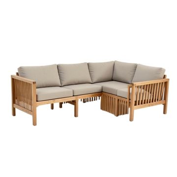 Farnam 5 Piece Teak Sofa Seating Group