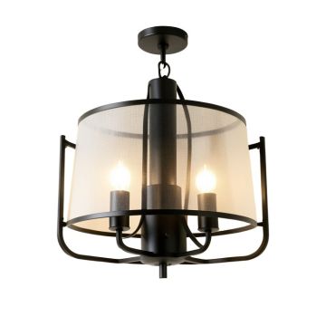 Troutt 9 - Light Lantern Drum Chandelier (synthetic illustration; no displayed measurements)