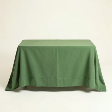 Dune Falls Flat Bed Sheet - Green (synthetic illustration; no displayed measurements)