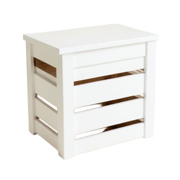 Heath Branch Closed Garden Compost Bin - White