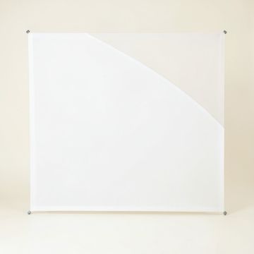 Picoscreen Series White Fg 55 '' Diagonal Portable Projection Screen (synthetic illustration; no displayed measurements)