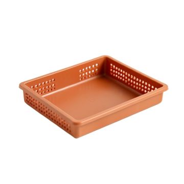 Glen Branch Empty Under-Desk Cable Tray - Terracotta