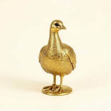 Saira Peacock Figurine (synthetic illustration; no displayed measurements)